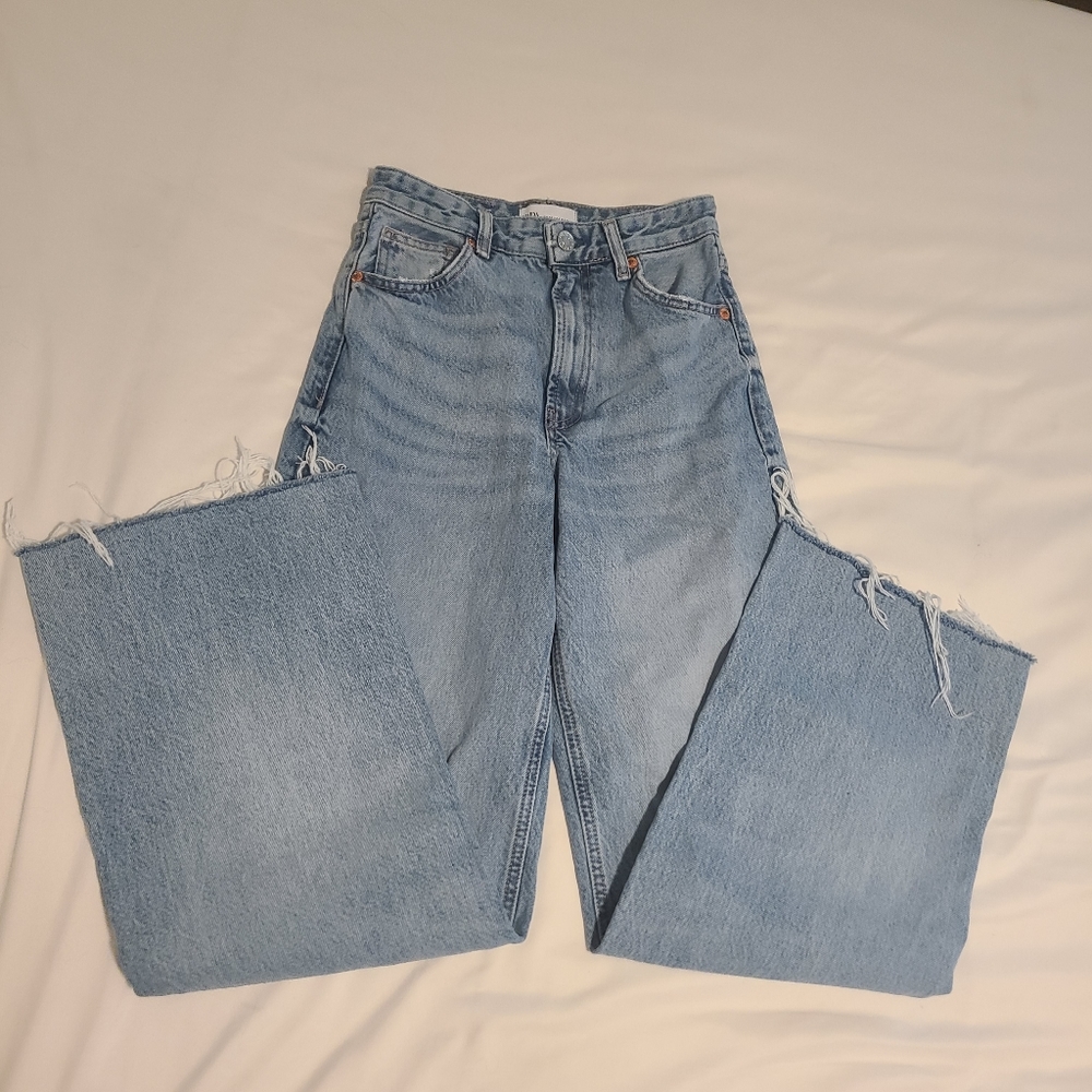ZARA wide leg jeans